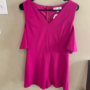 Fuchsia romper
